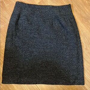 J.G.Hook Black Knee-Length Pencil Skirt for Cocktail size 14 lined